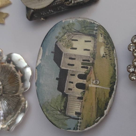 Brooch / Pin assortment 80s 90s - Picture 3 of 9